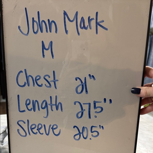 John Mark Burnout Floral Velvet Split Neck Long Sleeve Boho Embroidered Blouse M - Picture 2 of 10